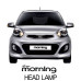 mobis projection led headlights for kia morning 2011-13